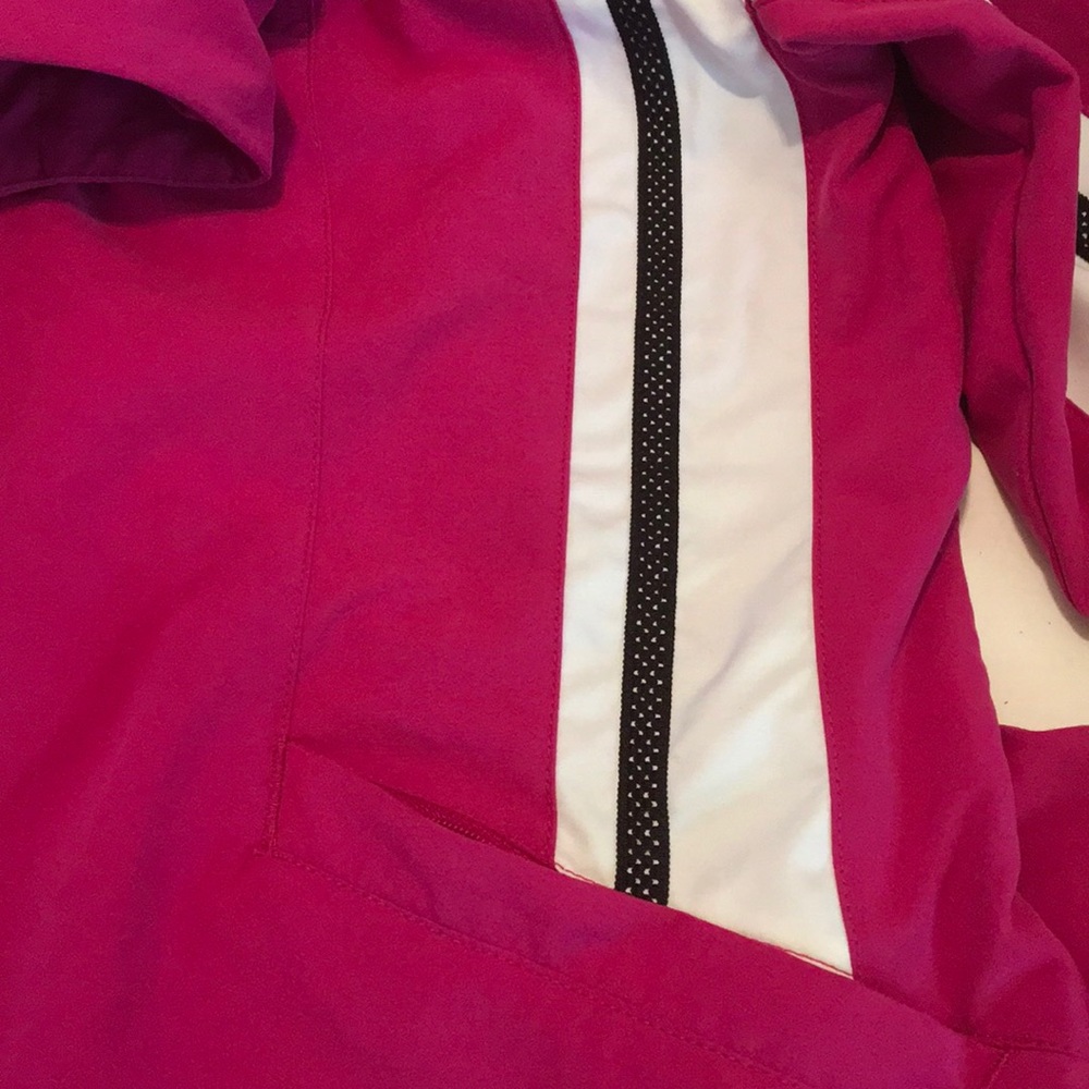 NIKE Warmup GYM Jacket ZIP PINK Black White MEDIUM - Picture 5 of 8